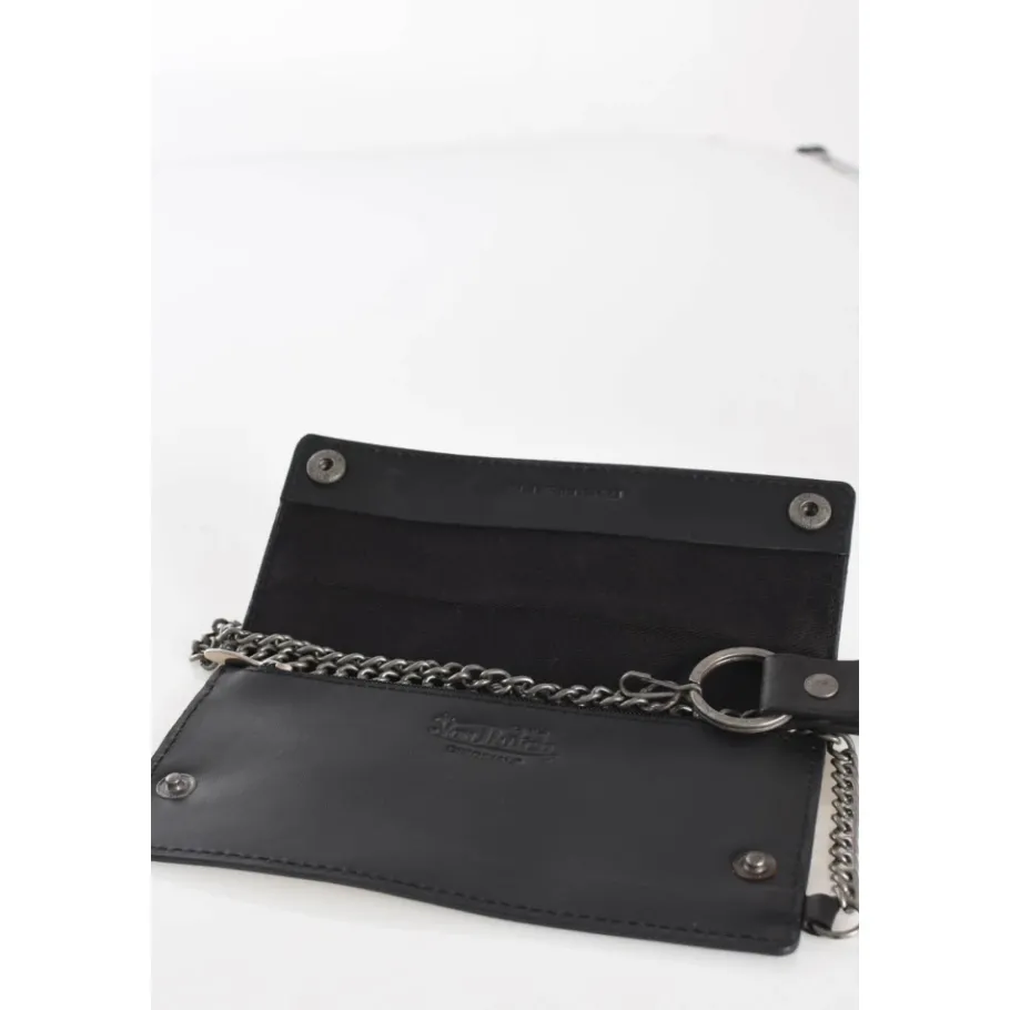 VON DUTCH Stevige leren portemonnee --Heren Portefeuilles