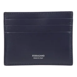 Ferragamo Stijlvol Leren Portemonnee voor Mannen-Heren Portefeuilles