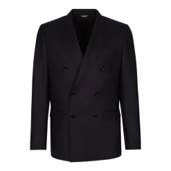 Dolce & Gabbana Stijlvolle jas met G2NW1TGI251B0665-Heren Kostuums
