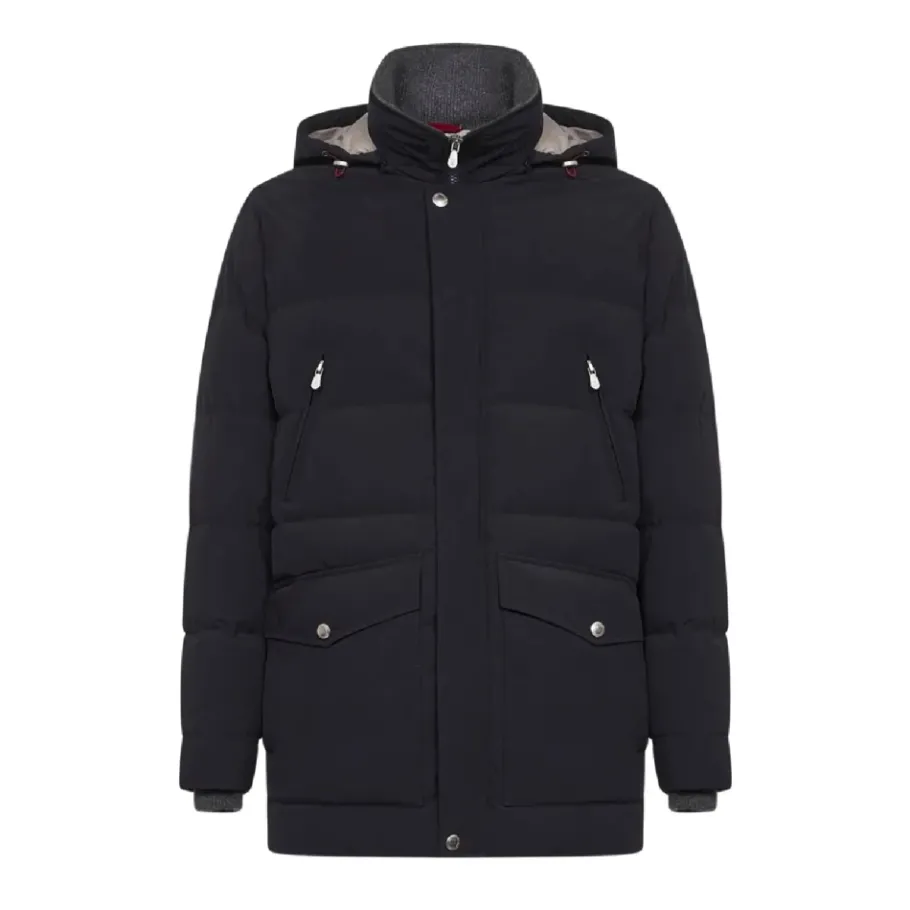 Brunello Cucinelli Stijlvolle jas voor mannen-Heren Jassen