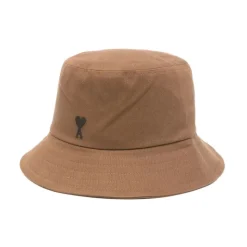 Ami Paris Stijlvolle katoenen hoeden voor elke gelegenheid-Heren Hoeden