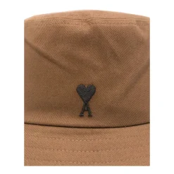 Ami Paris Stijlvolle katoenen hoeden voor elke gelegenheid-Heren Hoeden