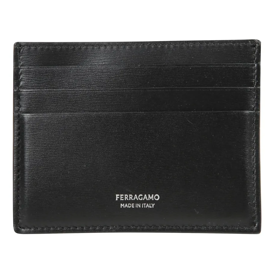 Ferragamo Stijlvolle leren portemonnee voor mannen-Heren Portefeuilles