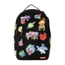 SPRAYGROUND Stijlvolle Multi Rugzak met Patches-Heren Rugzakken