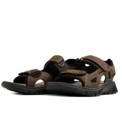 Rieker Stijlvolle platte sandalen-Heren Sandalen