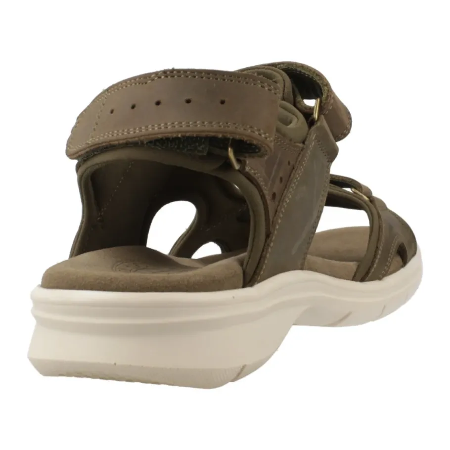 Panama Jack Stijlvolle platte sandalen met plakband-Heren Sandalen