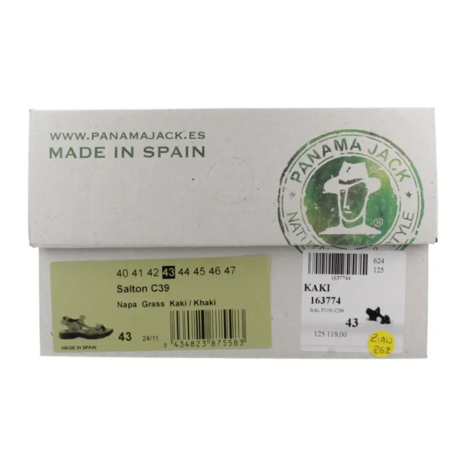 Panama Jack Stijlvolle platte sandalen met plakband-Heren Sandalen