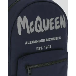 Alexander McQueen Stijlvolle Rugzak-Heren Rugzakken
