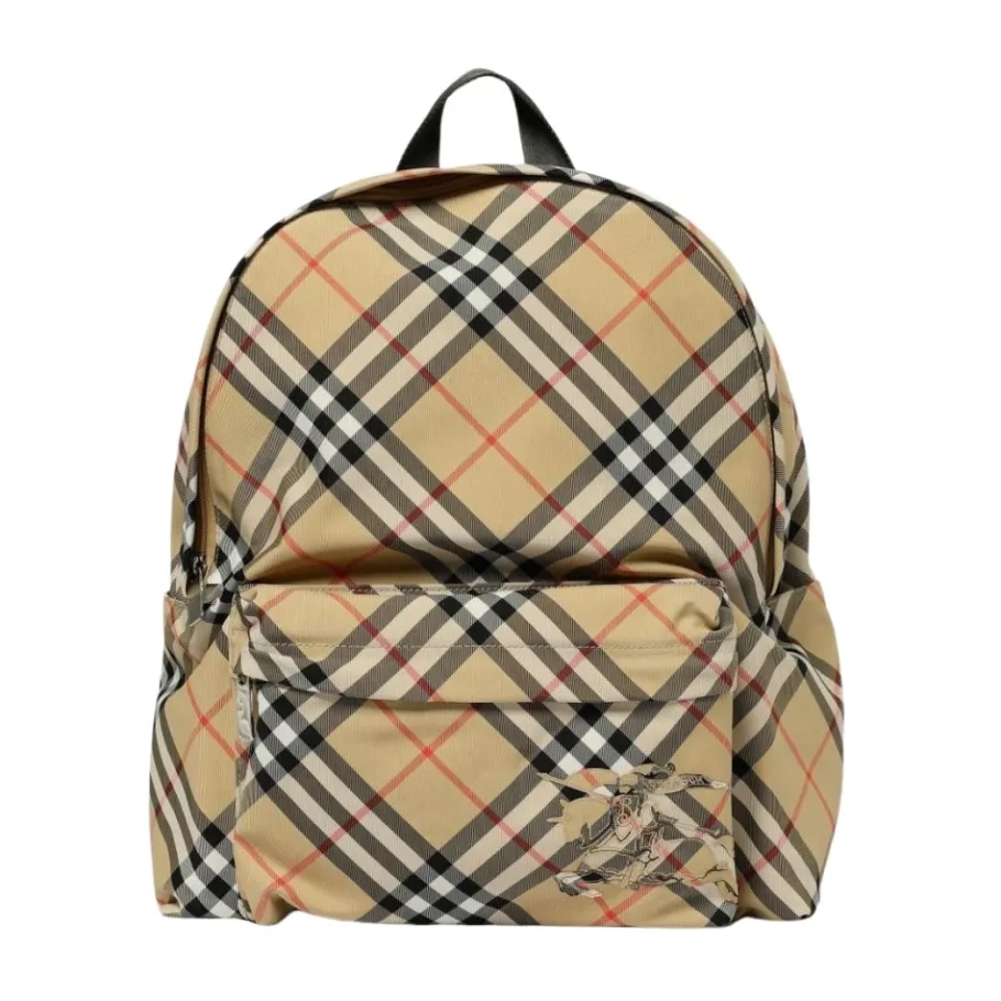 Burberry Stijlvolle Rugzak met Ruitpatroon-Heren Rugzakken