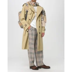 Burberry Stijlvolle Rugzak met Ruitpatroon-Heren Rugzakken