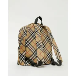 Burberry Stijlvolle Rugzak met Ruitpatroon-Heren Rugzakken