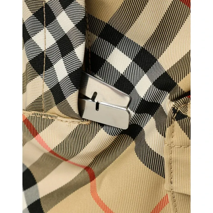 Burberry Stijlvolle Rugzak met Ruitpatroon-Heren Rugzakken