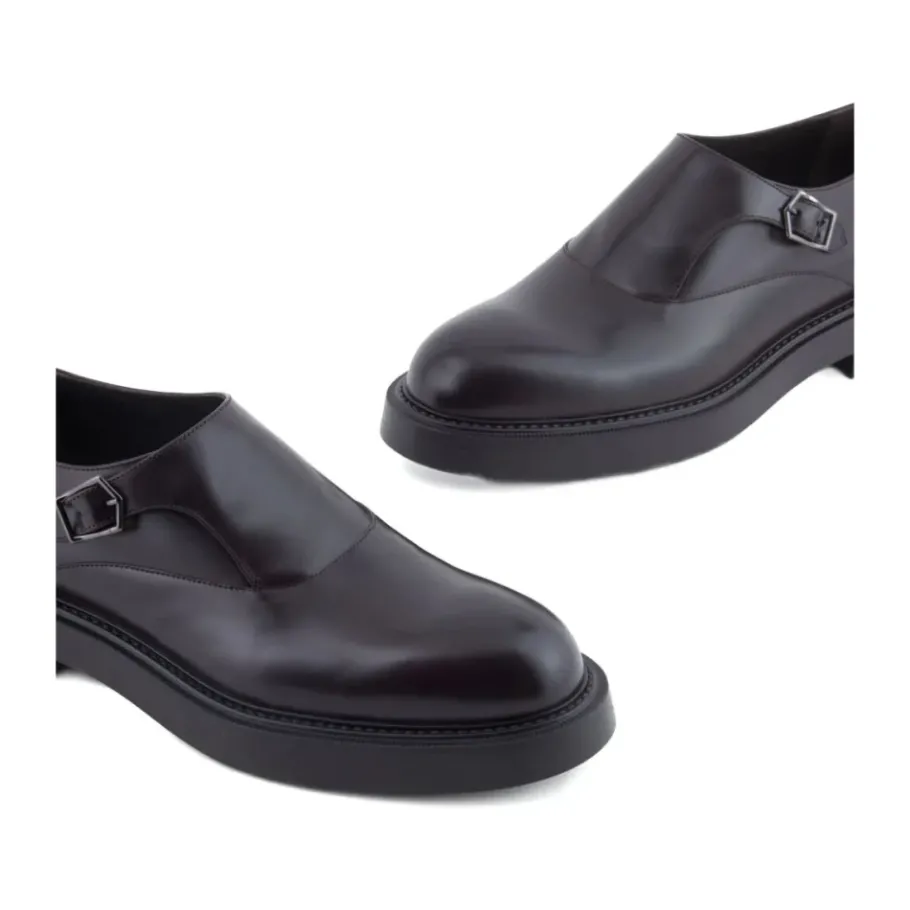 Emporio Armani Stijlvolle Veterschoenen-Heren Nette Schoenen