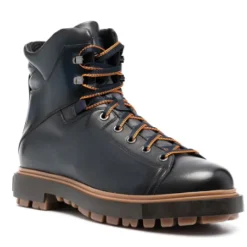 Santoni Stijlvolle veterschoenen voor de bergen-Heren Laarzen