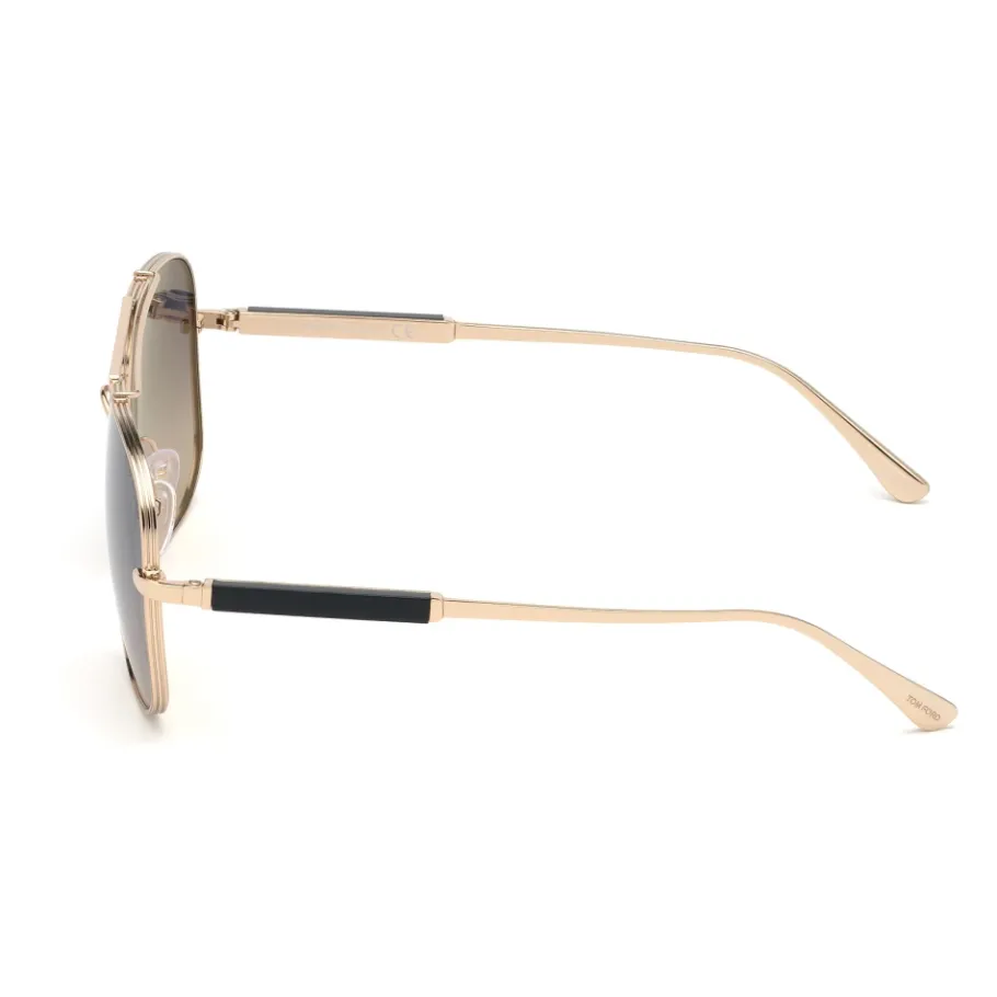 Tom Ford Stijlvolle zonnebril FT0669 JUDE 28B-Heren Zonnebrillen