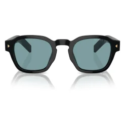 Prada Stijlvolle zonnebril met gouden montuur-Heren Zonnebrillen