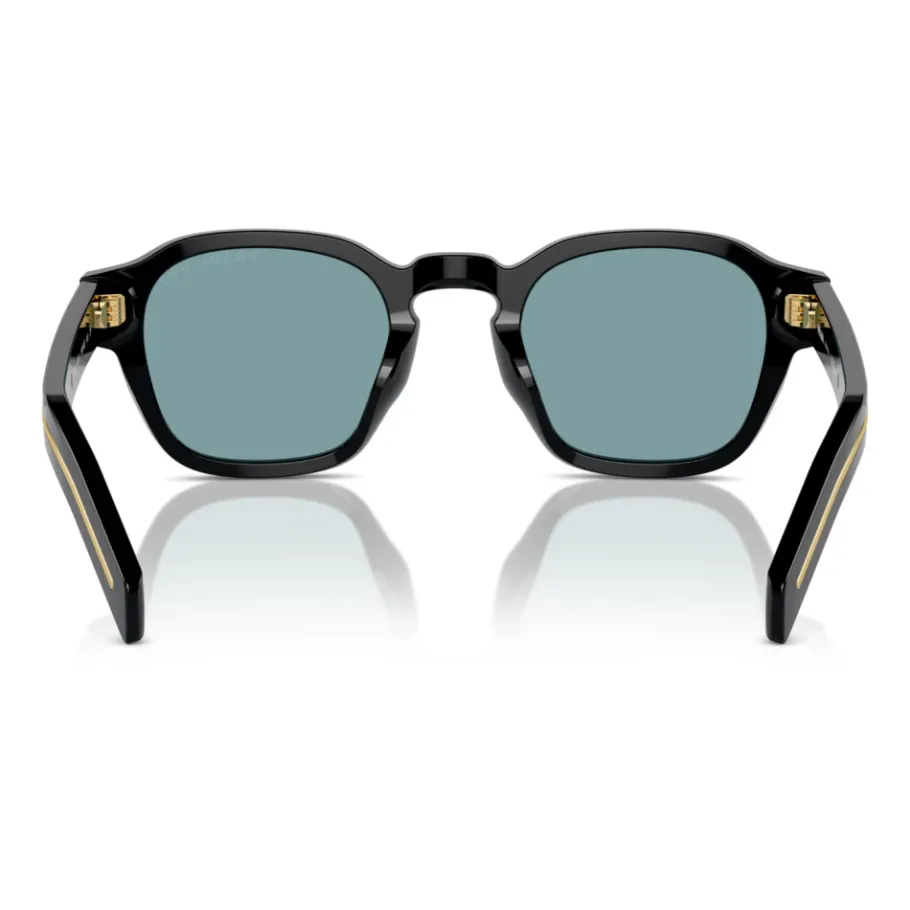 Prada Stijlvolle zonnebril met gouden montuur-Heren Zonnebrillen