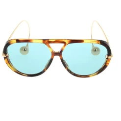 Bottega Veneta Stijlvolle zonnebril voor modieuze looks-Heren Zonnebrillen