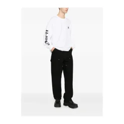 Carhartt Wip Straight Trousers-Heren Broeken