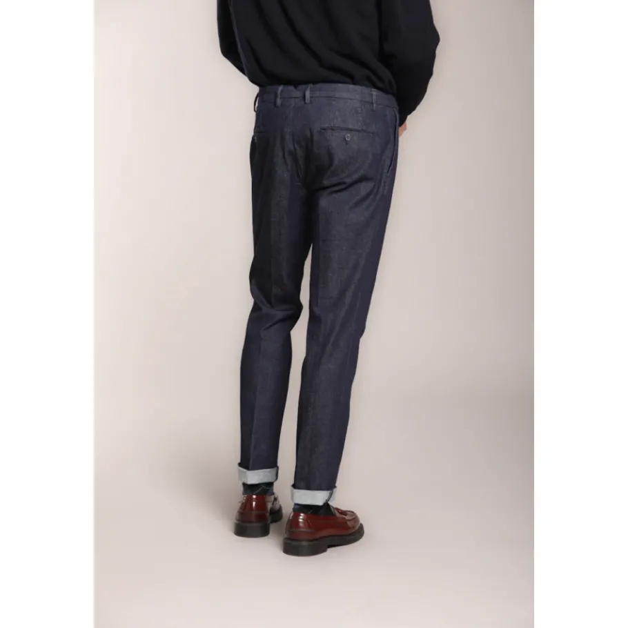 Mason's Stretch denim chino broek regular fit-Heren Jeans