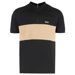 Hugo Stretch katoen piqué polo shirt-Heren Shirts
