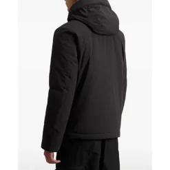 Woolrich Stretch Nylon Jas met Padding en Afneembare Capuchon-Heren Jassen