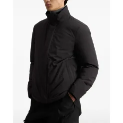 Woolrich Stretch Nylon Jas met Padding en Afneembare Capuchon-Heren Jassen