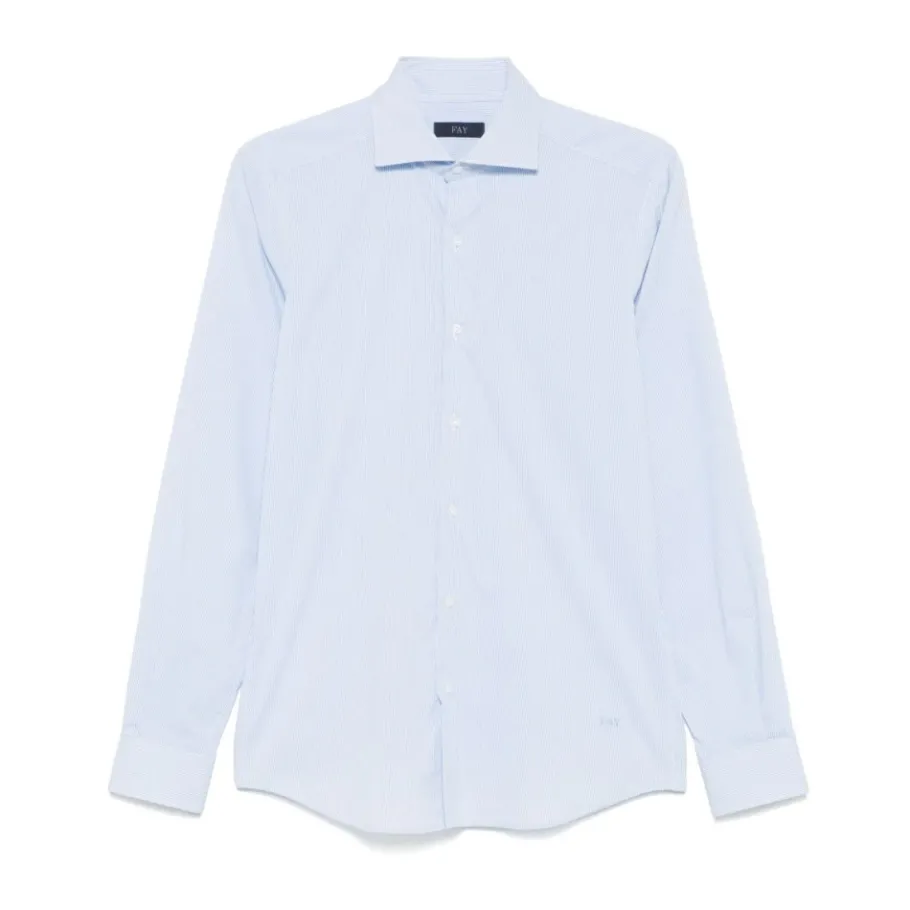 Fay Stretch overhemd met Franse kraag-Heren Overhemden