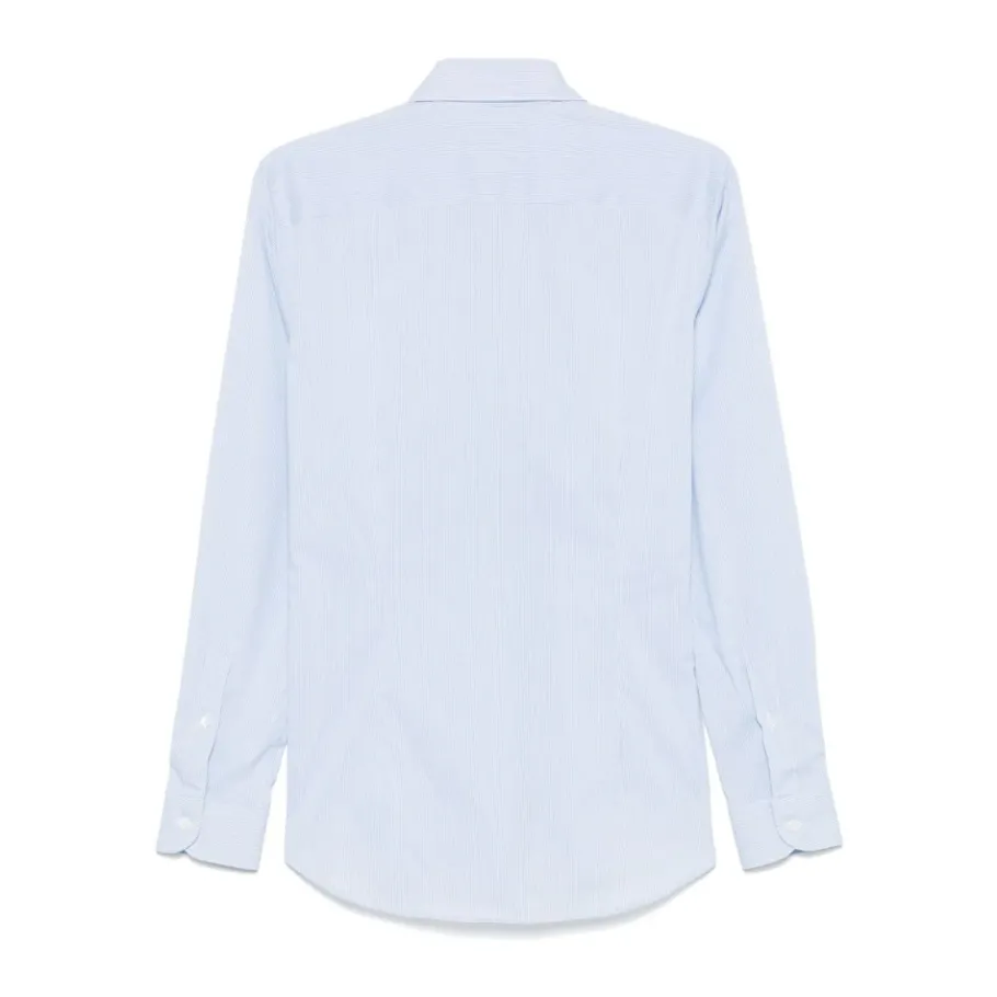 Fay Stretch overhemd met Franse kraag-Heren Overhemden