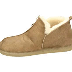 Shepherd Suède Heren Pantoffels Cognac Kleur-Heren Snowboots