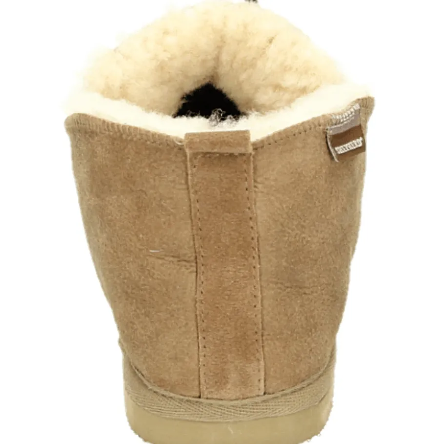 Shepherd Suède Heren Pantoffels Cognac Kleur-Heren Snowboots