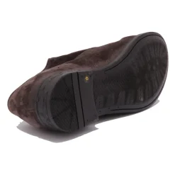 HUNDRED100 Suède Instap Schoenen, Gemaakt in Italië-Heren Nette Schoenen