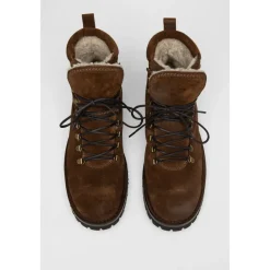 Elia Maurizi Suède Leren Enkellaars-Heren Snowboots