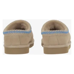 UGG Suède Leren Geborduurde Pantoffels-Heren Instappers & Slip Ons