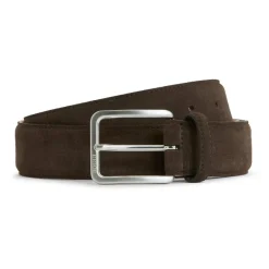 Boggi Milano Suède Leren Riem-Heren Riemen