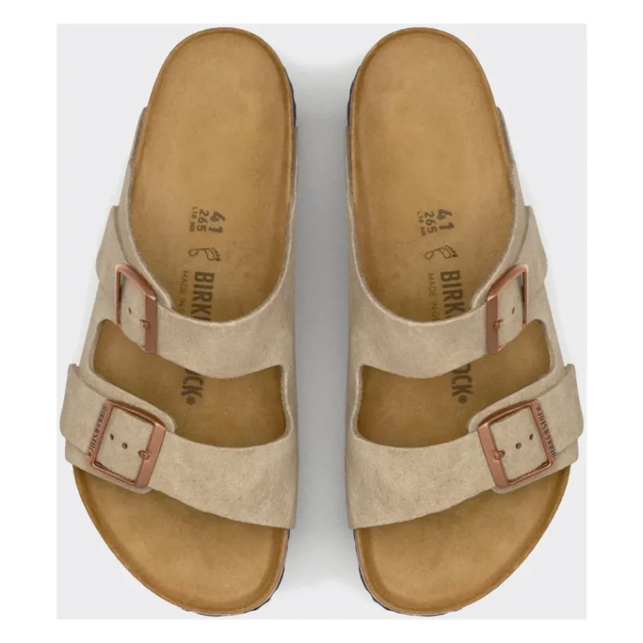 Birkenstock Suède Leren Sandaal Comfortabel Casual Ontwerp-Heren Slippers