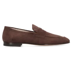 Tod's Suède Loafers-Heren Instappers & Slip Ons