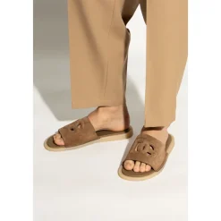 Dolce & Gabbana Suède pantoffels-Heren Slippers