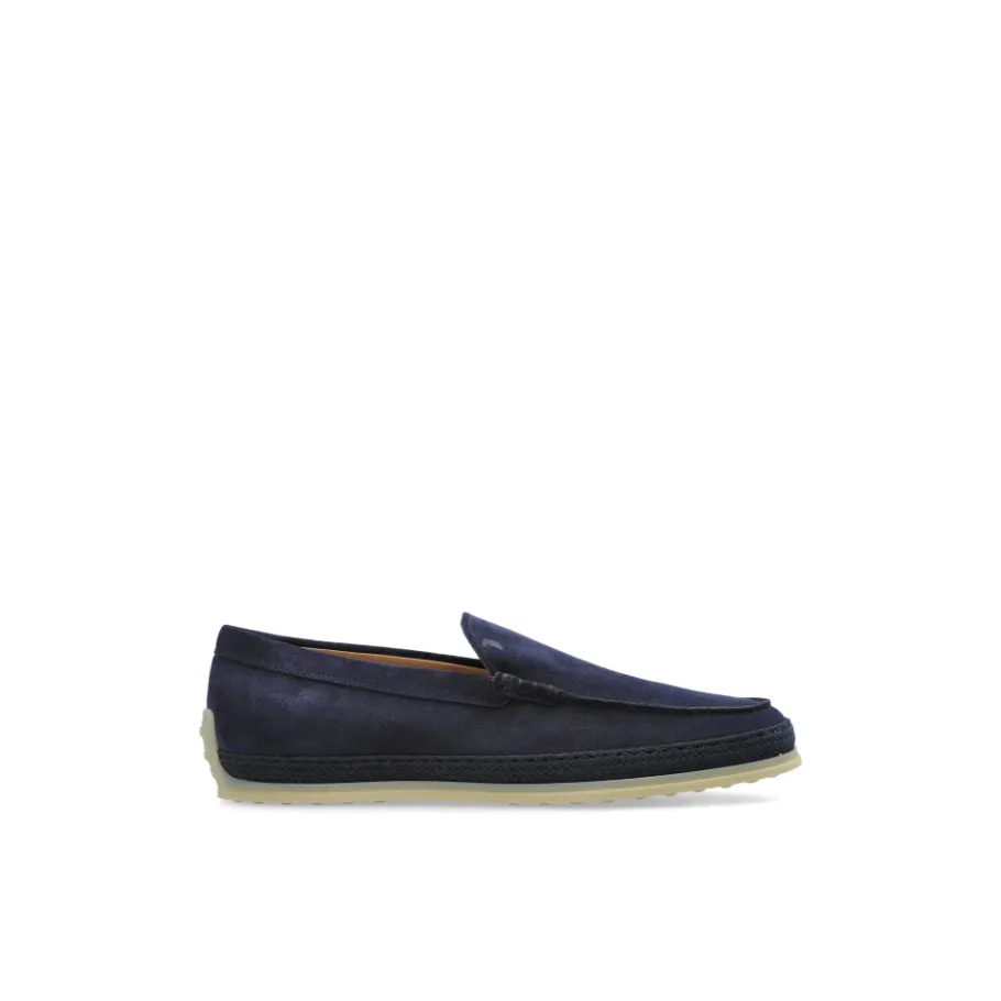 Tod's Suède schoenen type loafers-Heren Instappers & Slip Ons