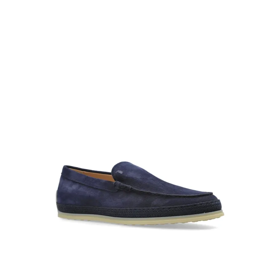 Tod's Suède schoenen type loafers-Heren Instappers & Slip Ons