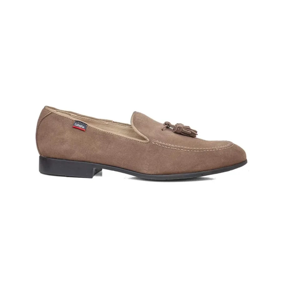 Callaghan Suede Loafers met Kwastjes-Heren Instappers & Slip Ons