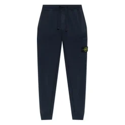 Stone Island Sweatpants met logo-Heren Broeken