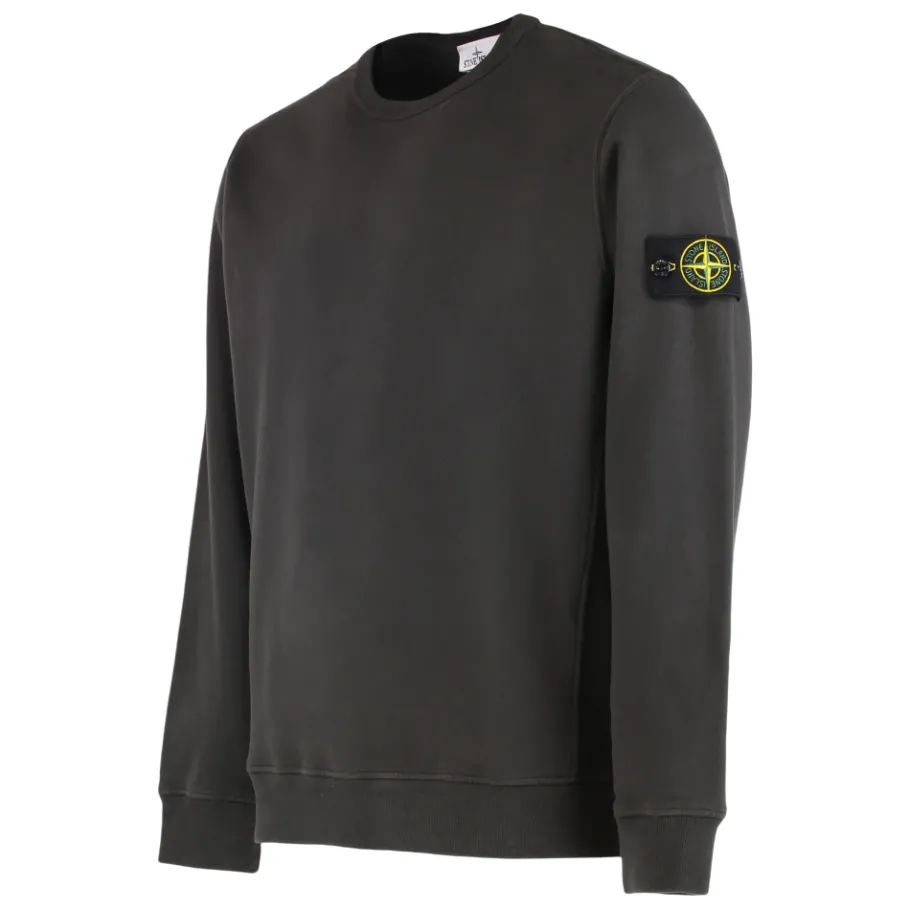 Stone Island Sweatshirt met ronde hals van katoen-Heren Truien & Vesten