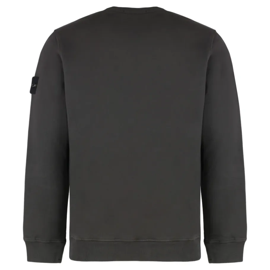 Stone Island Sweatshirt met ronde hals van katoen-Heren Truien & Vesten