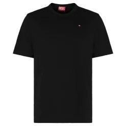 Diesel T-Adjust Microdiv Katoenen T-shirt met ronde hals-Heren Shirts
