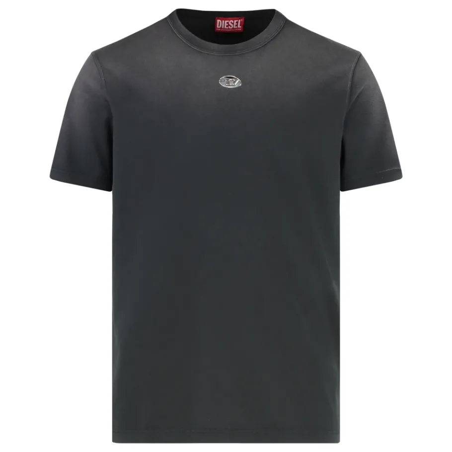 Diesel T-Adjust-T1 Katoenen T-shirt met ronde hals-Heren Shirts