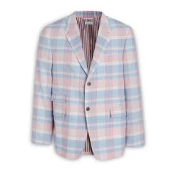 Thom Browne Tailored blazer met ruitpatroon-Heren Kostuums