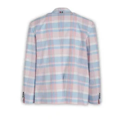 Thom Browne Tailored blazer met ruitpatroon-Heren Kostuums