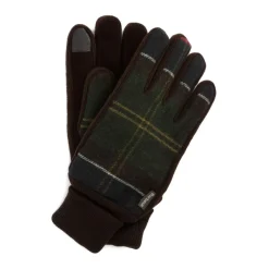 Barbour Tartan Gloves-Heren Handschoenen