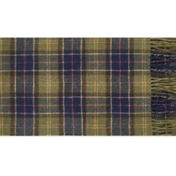 Barbour Tartan Lambswool Scarf Classic-Bufandas-Heren Sjaals